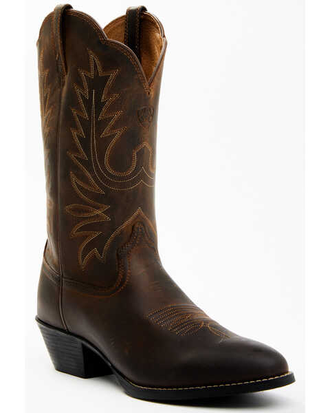 Ariat Women's Heritage Western Boots - Round Toe, Distressed, hi-res