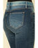 Driftwood Women’s Medium Wash Patchwork Flare Jeans, Blue, hi-res