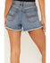 Image #4 - Idyllwind Women's Shiloh Drive Light Wash High Rise Rhinestone Studded Shorts, , hi-res