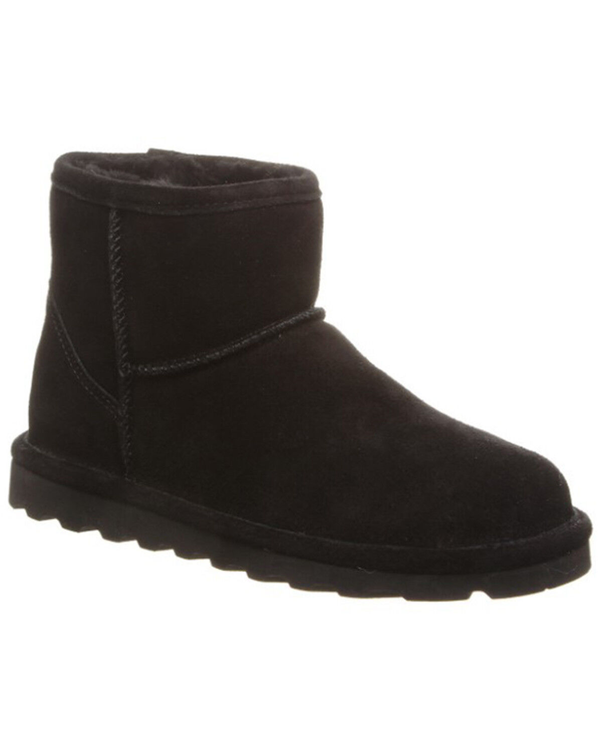 Image #1 - Bearpaw Women's Alyssa Wide Boots - Round Toe, Black, hi-res