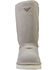 Image #3 - Superlamb Women's Argali Suede Leather Pull On Casual Boots - Round Toe , Grey, hi-res