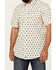 Image #3 - Moonshine Spirit Men's Groove Geo Print Short Sleeve Snap Western Shirt, White, hi-res