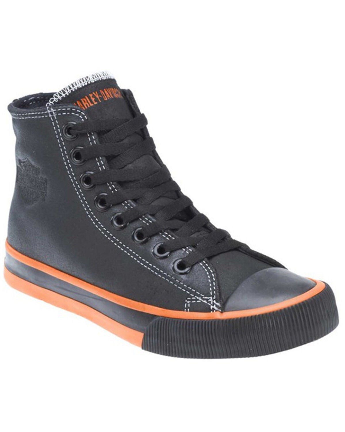 Harley Davidson Men's Nathan Casual Shoes, Black, hi-res