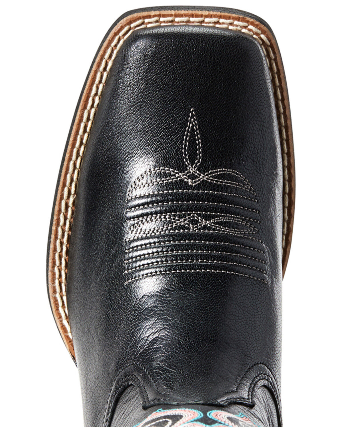 black square toe womens boots