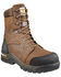 Carhartt Men's 8" Rugged Flex Waterproof Insulated Work Boots - Composite Toe, Dark Brown, hi-res