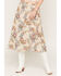 Image #2 - Shyanne Women's Raintree Floral Print Midi Skirt, Beige, hi-res