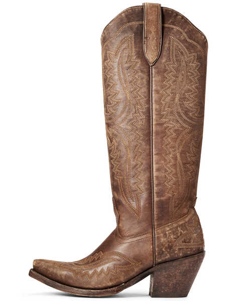 Image #2 - Ariat Women's Casanova Tall Western Boots - Snip Toe, Brown, hi-res