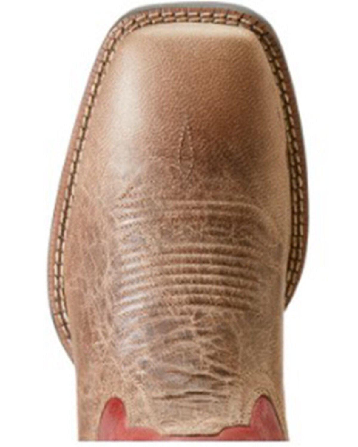 Image #4 - Ariat Men's Sport Rodeo Crazy Western Performance Boots - Broad Square Toe, Brown, hi-res