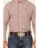Image #2 - Cinch Men's Plaid Print Long Sleeve Button-Down Western Shirt, Cream, hi-res