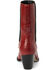 Image #5 - Matisse Women's Keith Snake Print Booties - Snip Toe, Red, hi-res
