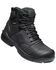Keen Men's Black Portland Waterproof Work Boots - Carbon Toe, Black, hi-res