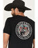 Image #4 - Rock & Roll Denim Men's Bronc Rider Short Sleeve Graphic T-Shirt, Black, hi-res