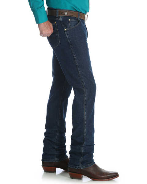 Image #3 - Wrangler Men's Midnight Rinse Premium Performance Cowboy Cut Slim Jeans , Indigo, hi-res