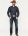 Image #1 - Ariat Men's Boot Barn Exclusive M4 Nightingale Dark Wash Relaxed Straight Rigid Denim Jeans, Dark Wash, hi-res