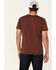 Image #4 - Flag & Anthem Men's Trademark Logo Burnout Short Sleeve T-Shirt , Maroon, hi-res