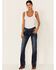 Cowgirl Tuff Women's Don't Fence Me In Jeans  , Indigo, hi-res