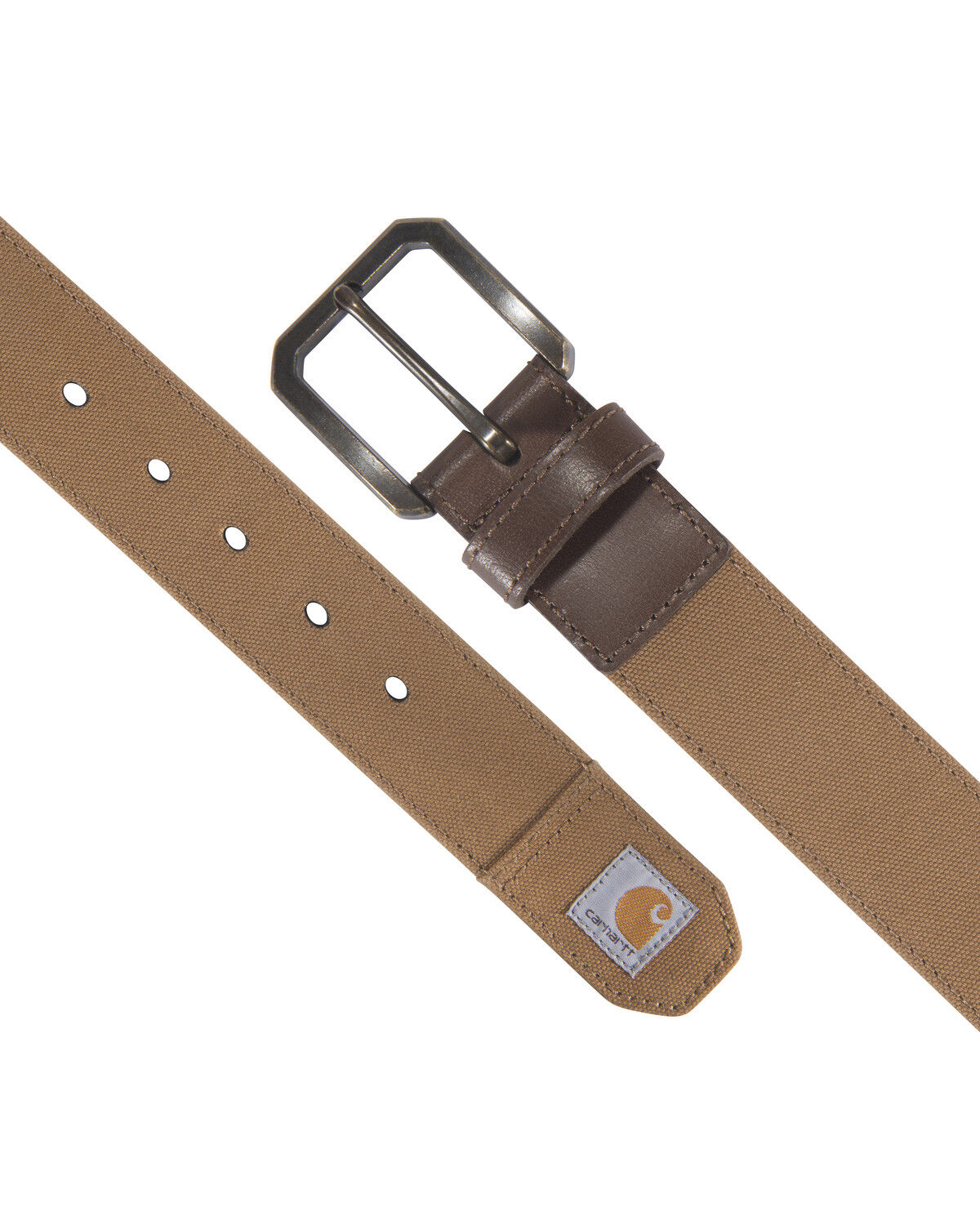 Image #2 - Carhartt Women's Canvas Duck Work Belt, Tan, hi-res