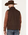 Image #4 - Blue Ranchwear Men's Insulated Duck Zip-Front Vest, Dark Brown, hi-res