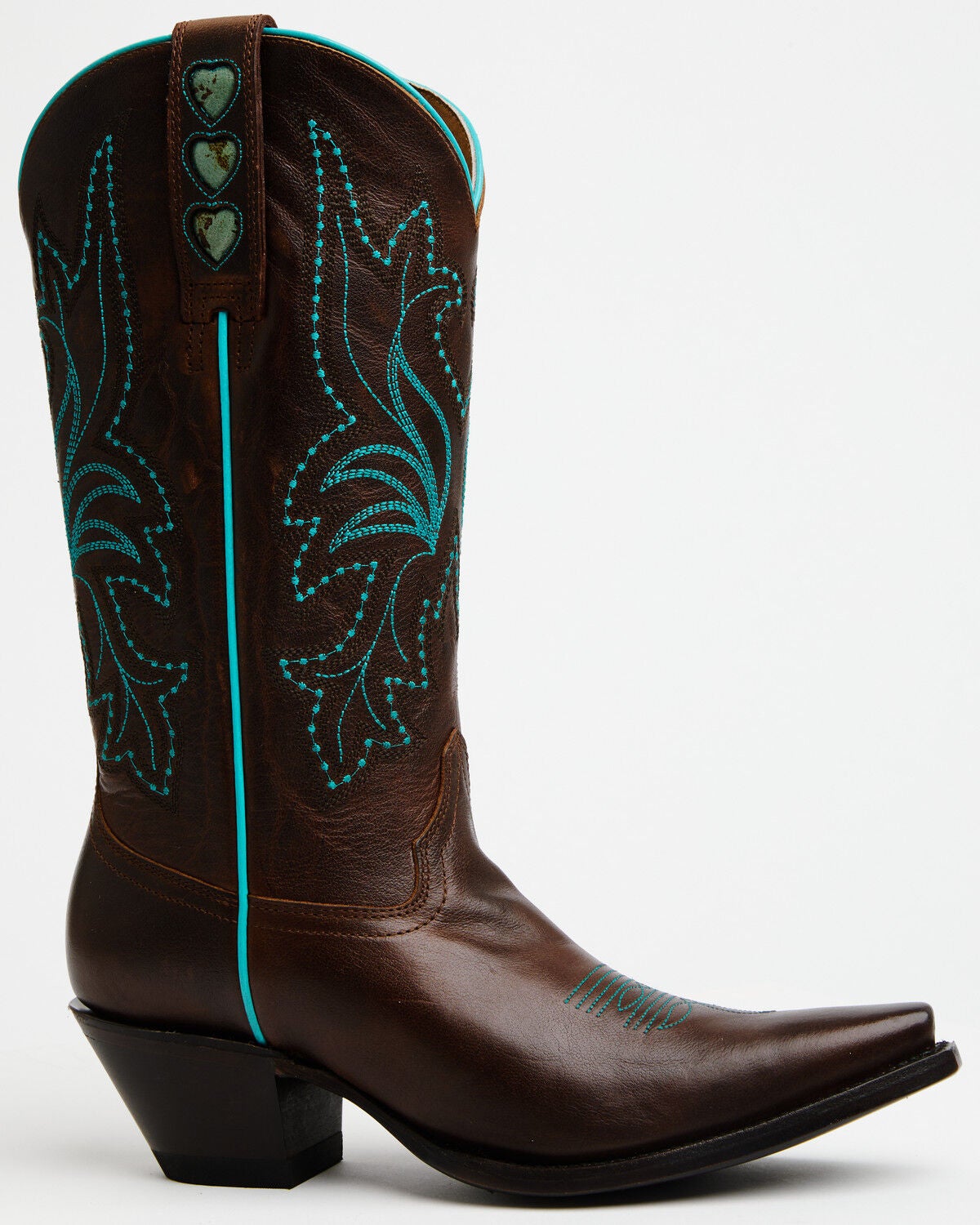 Image #2 - Shyanne Women's Wild At Heart Western Boots - Snip Toe, Brown, hi-res