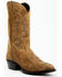 Image #1 - Tony Lama Men's Outpost Desert Goat Leather Western Boots - Medium Toe , Tan, hi-res