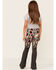 Image #3 - Ranch Dress'n Girls' High Rise Ember Stretch Flare Jeans , Grey, hi-res