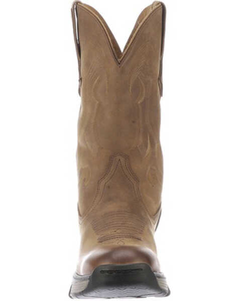 Lucchese Men's Performance Molded Western Work Boots - Soft Toe, Chestnut, hi-res