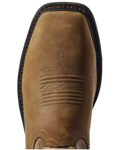 Image #4 - Ariat Men's WorkHog® XT Western Work Boots - Square Toe, Brown, hi-res