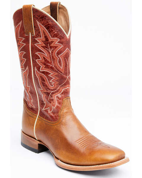 Image #1 - Cody James Men's Wittsburg Western Boots - Broad Square Toe, Natural, hi-res