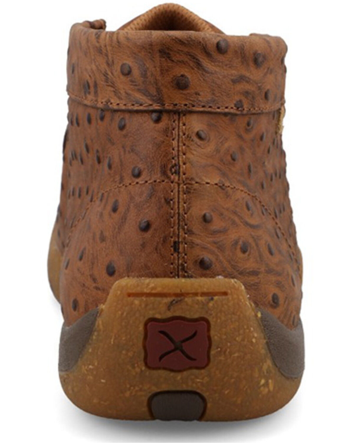 Image #5 - Twisted X Men's Chukka Driving Shoe - Moc Toe, Cognac, hi-res