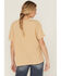 Image #4 - Wrangler Women's Go West Short Sleeve Girlfriend Graphic Tee, Mustard, hi-res