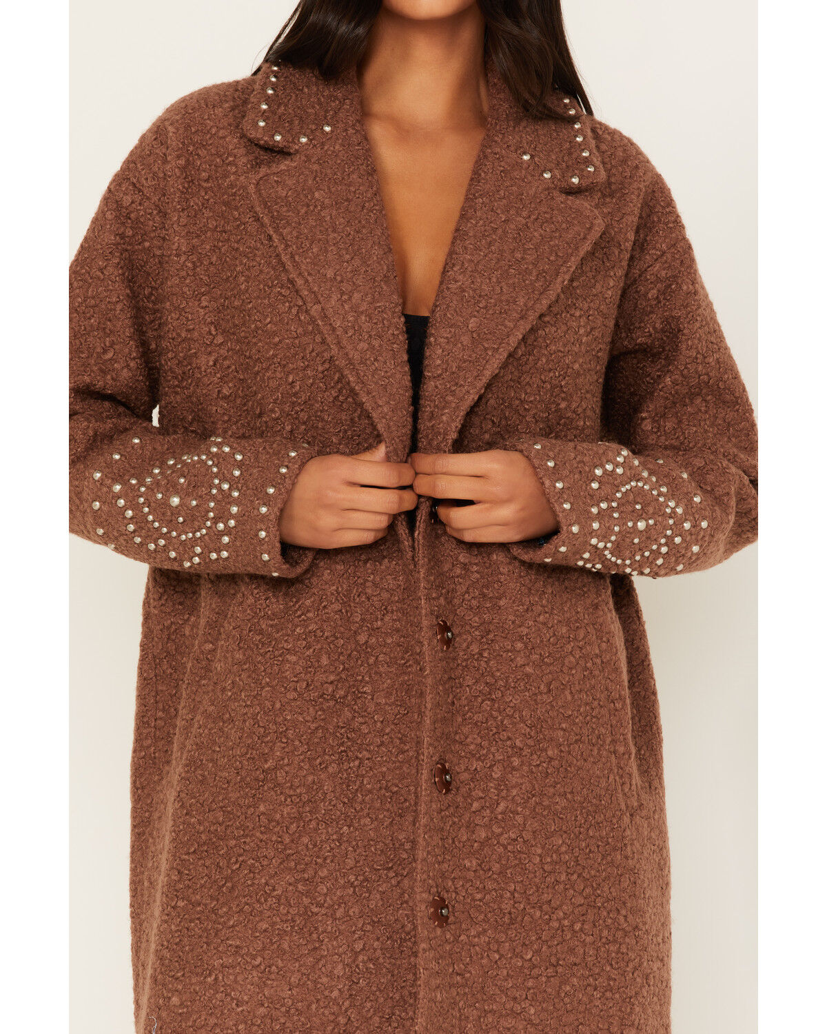 Image #3 - Idyllwind Women's Studded Snap Coat, , hi-res