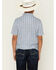 Image #4 - Ariat Boys' AriatTEK Geo Print Short Sleeve Button-Down Polo, White, hi-res