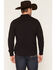 Image #4 - Cody James Men's Westley Solid Long Sleeve Button-Down Stretch Western Shirt, Black, hi-res
