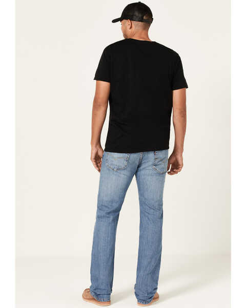 Image #3 - Levi's Men's 527 Medium Wash Slim Bootcut Jeans, Medium Wash, hi-res