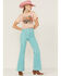 Image #4 - Bohemian Cowgirl Women's Wild & Free Doll Nashville Graphic Tee, Coral, hi-res