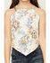 Image #3 - Shyanne Girls' Paisley Print Halter Tank Top, Cream, hi-res