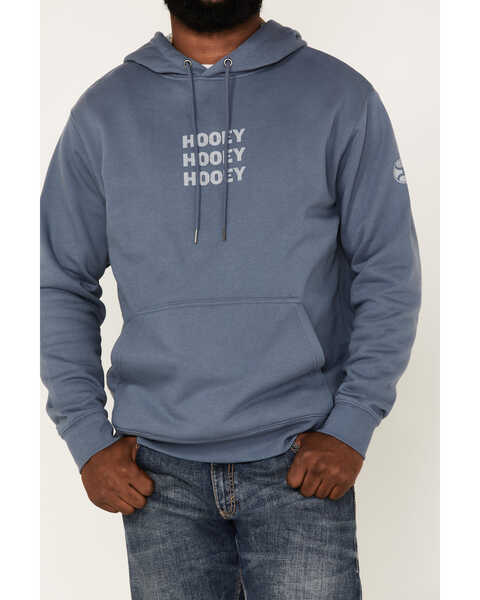Image #3 - Hooey Men's Tres Logo Hooded Sweatshirt, , hi-res