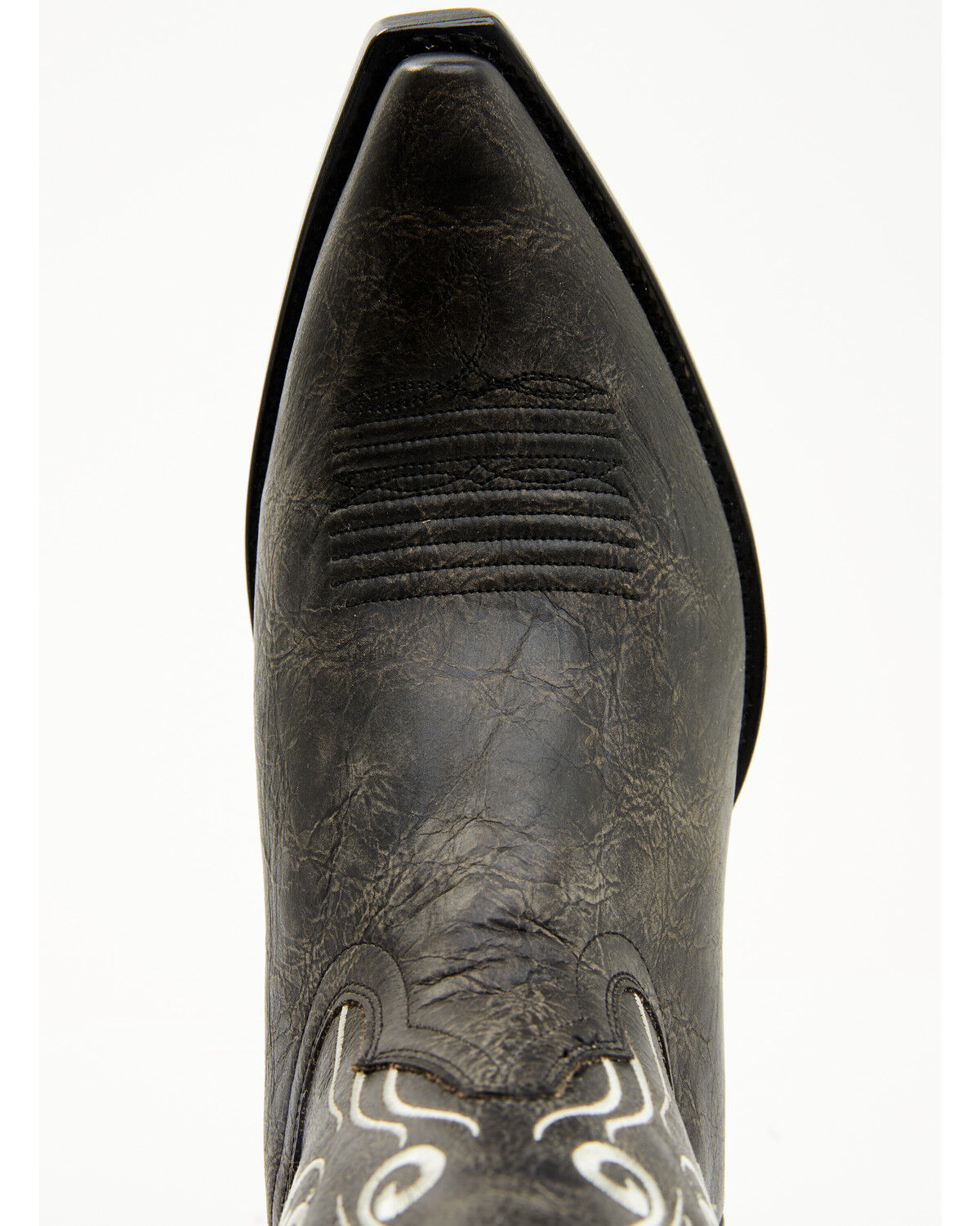 Image #6 - Moonshine Spirit Men's Clover Western Boots - Snip Toe, Black, hi-res