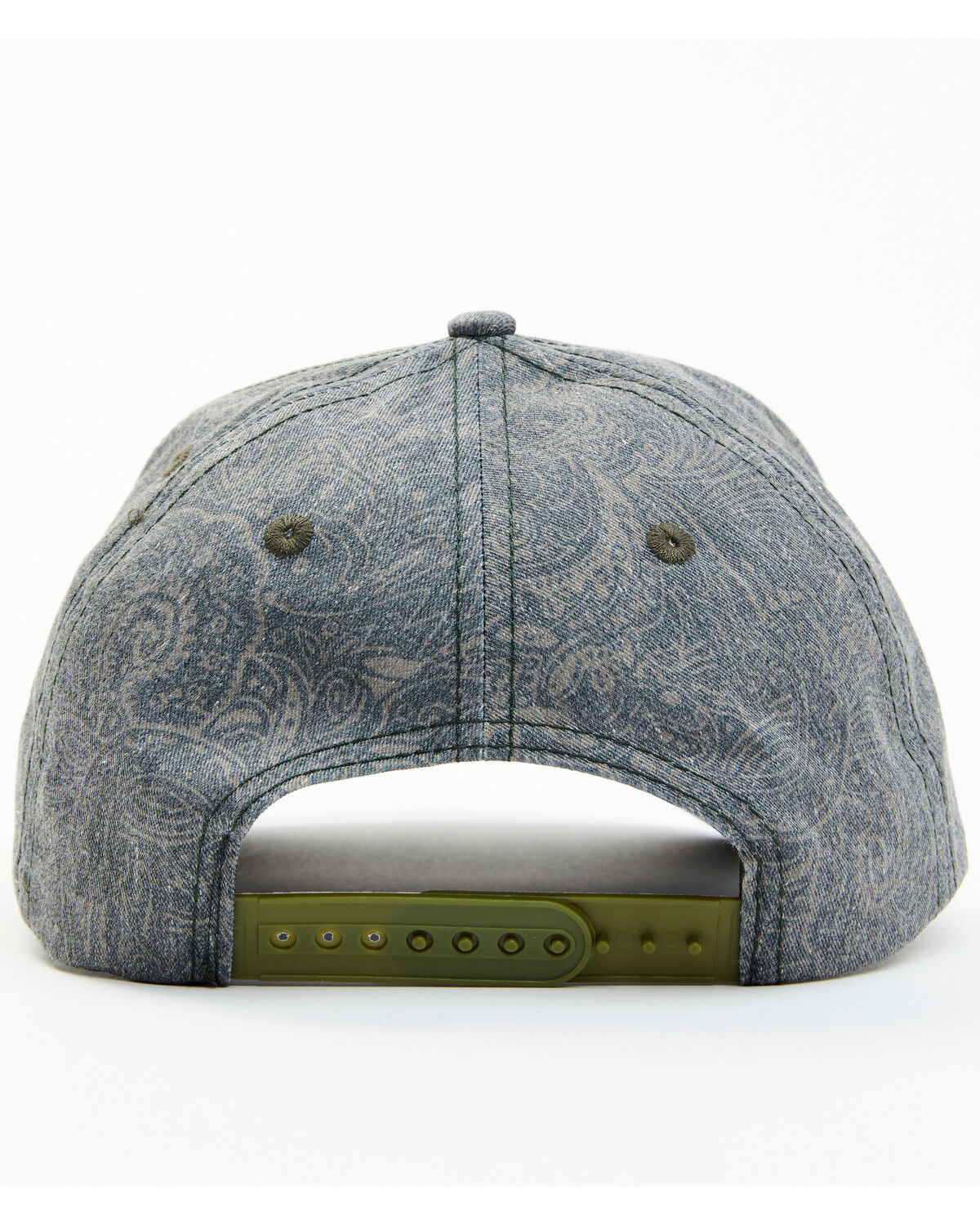 Image #3 - Cody James Men's Paisley Ball Cap, Olive, hi-res