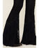 Image #2 - Idyllwind Women's Magnolia Dark Wash Outlaw High Rise Studded Fringe Super Stretch Flare Jeans, Dark Wash, hi-res