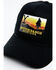 Image #2 - Paramount Network's Yellowstone Men's Dutton Ranch Sunset Range Patch Ball Cap , Black, hi-res