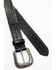 Image #2 - Cody James Men's Checkered Billets Alligator Print Leather Belt, Black, hi-res