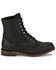 Image #2 - Justin Men's Drennan Lace-Up Boots - Round Toe, Black, hi-res