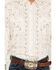 Image #3 - Ely Walker Men's Wallpaper Floral Print Long Sleeve Pearl Snap Western Shirt, Cream, hi-res