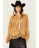 Image #1 - STS Ranchwear by Carroll Women's Suede Fringe Elsa Jacket , Camel, hi-res