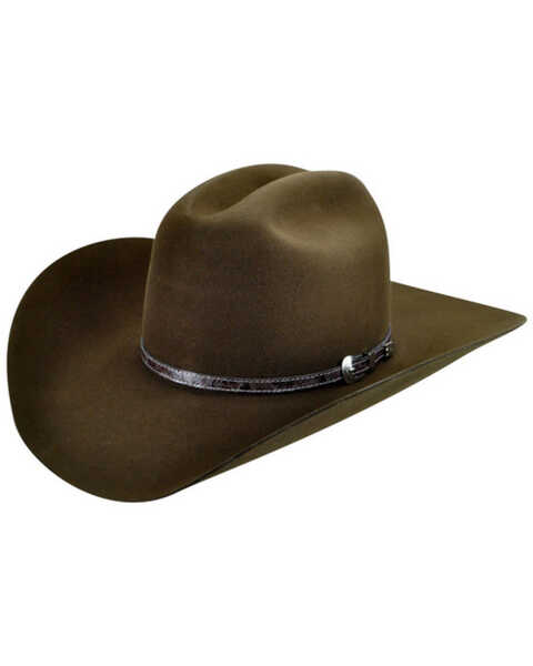 Bailey Men's Roderick 3X Premium Wool Felt Cowboy Hat, Brown, hi-res