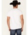 Cody James Men's Home Of The Free Graphic Short Sleeve T-Shirt , White, hi-res