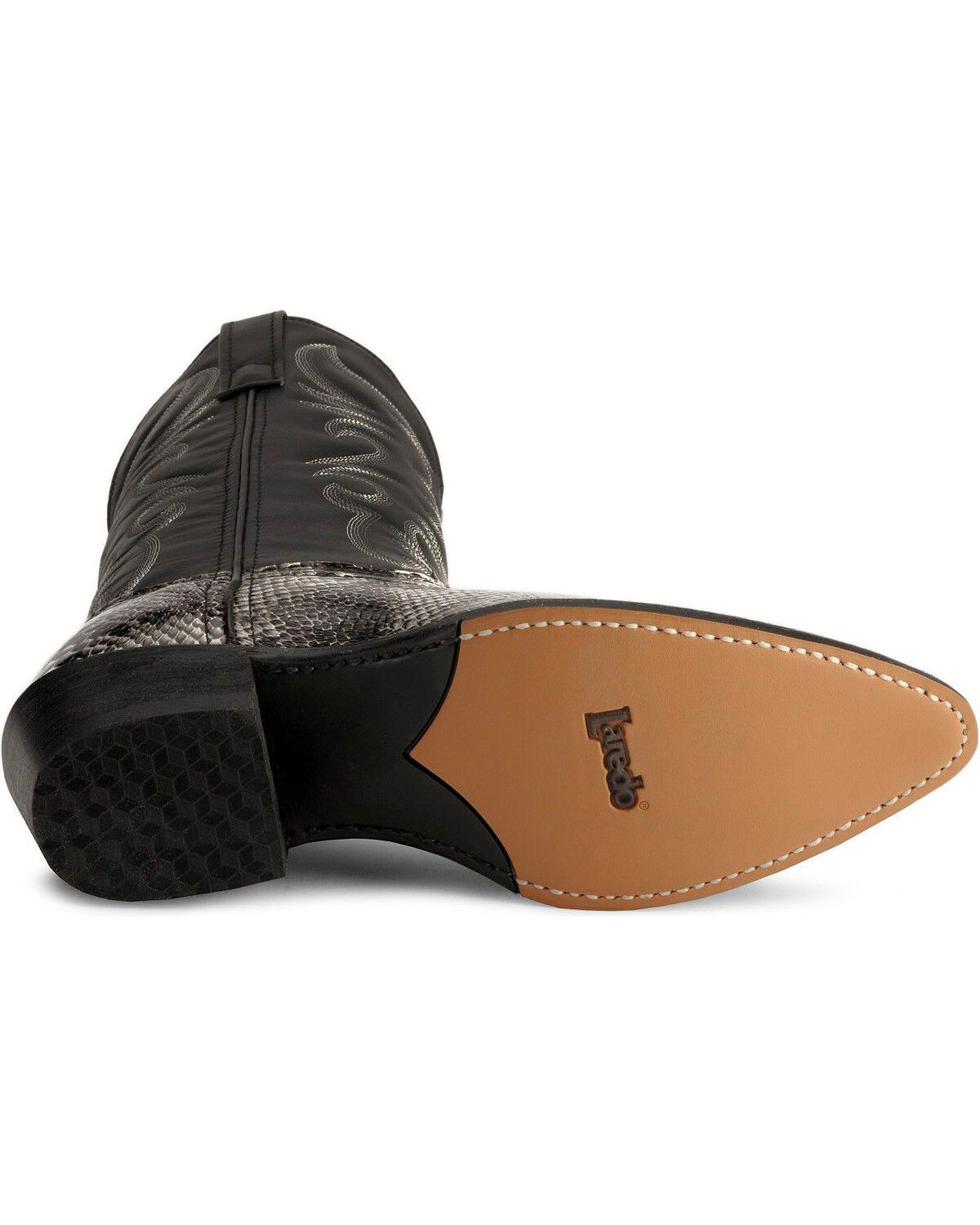 Image #5 - Laredo Men's Monty Snake Print Western Boots - Round Toe, , hi-res