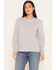 Image #1 - Carhartt Women's Irvine Loose Long Sleeve Work Shirt, Heather Grey, hi-res