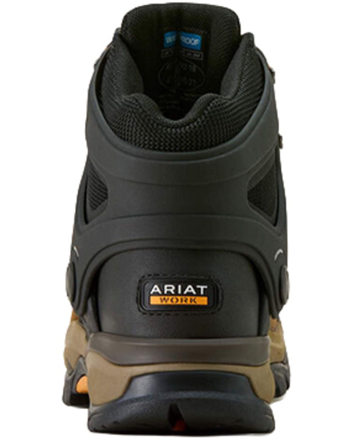 Image #3 - Ariat Men's Endeavor 6" Waterproof Work Boots - Soft Toe, Brown, hi-res